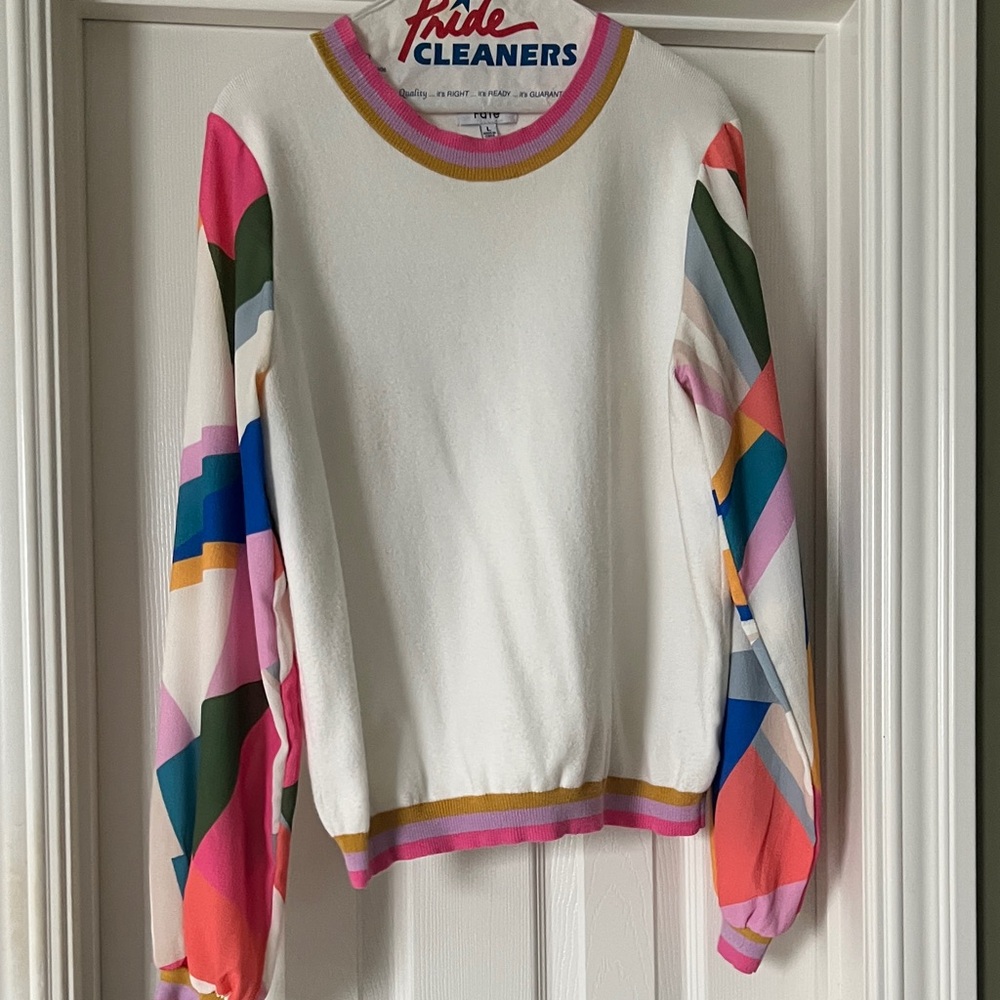 Colorful Geometric Sweater